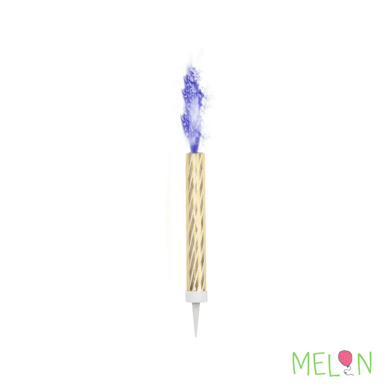Blue Gender Reveal/Birthday Cake Sparklers (pack of 3) available at MelonMart Trinidad & Tobago with nationwide delivery