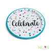 Celebrate Party Plates 7in – 8 count available at MelonMart Trinidad & Tobago with nationwide delivery