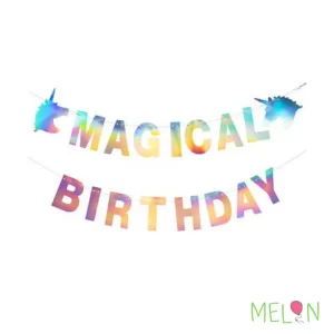 Unicorn Banner – Magical Birthday available at MelonMart Trinidad & Tobago with nationwide delivery