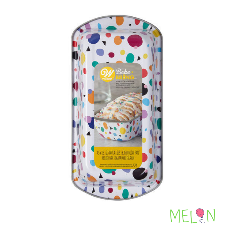 Wilton Non-Stick Designer Confetti Loaf Pan