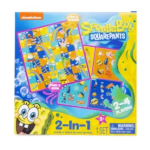 Spongebob Squarepants™ 2 in 1 board games available at MelonMart Trinidad & Tobago with nationwide delivery