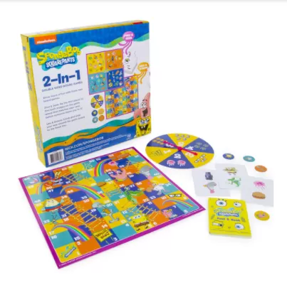 Spongebob Squarepants™ 2 in 1 board games - Image 3