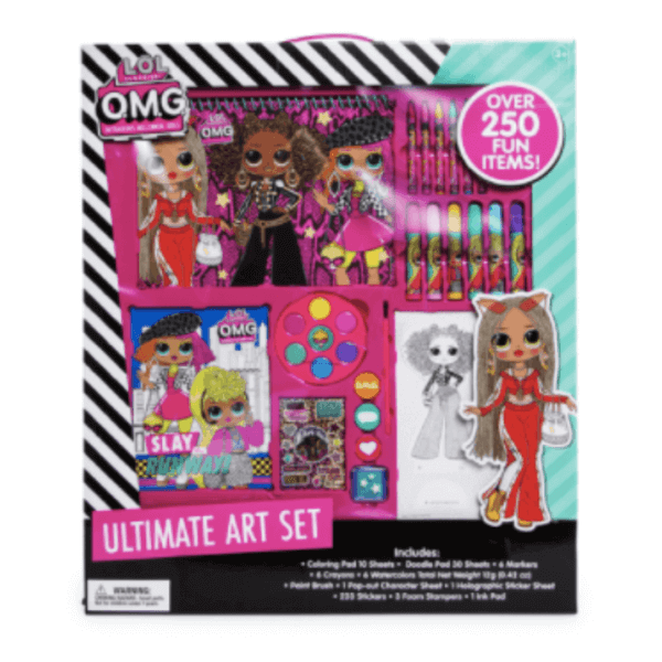 LOL O.M.G. Ultimate Art Set (Large Item) 250+ pieces
