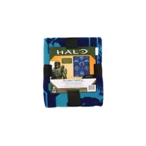 Halo Plush Throw 40in x 50in available at MelonMart Trinidad & Tobago with nationwide delivery