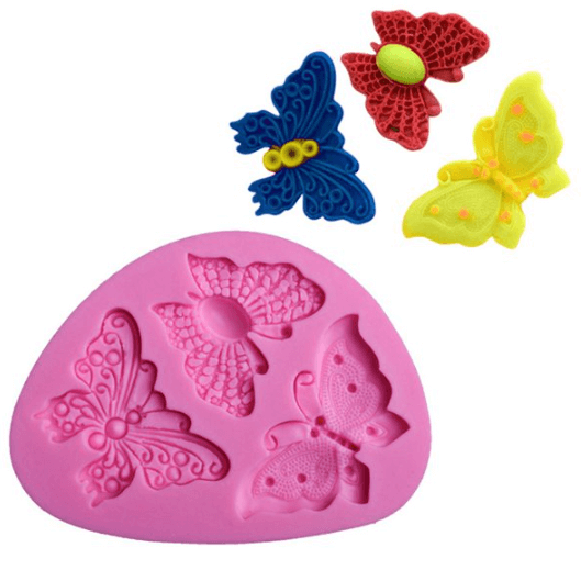 Butterfly Accent Silicone Mold