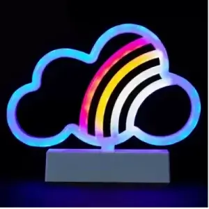 Rainbow Decor LED Light 8 inches available at MelonMart Trinidad & Tobago with nationwide delivery