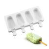 Oval Ridge Mini Popsicle Mold for Ice Cream or Cakesicle