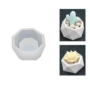 Crystal Silicone Mold (Ideal for Flower Pot, Jewelry Box, Candle Holder etc) available at MelonMart Trinidad & Tobago with nationwide delivery