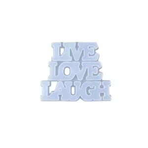 Live Love Laugh Mold – 13.5cm x 16.2cm available at MelonMart Trinidad & Tobago with nationwide delivery