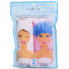 Twist Hair Turban & Shower Cap Set (2 Pack)