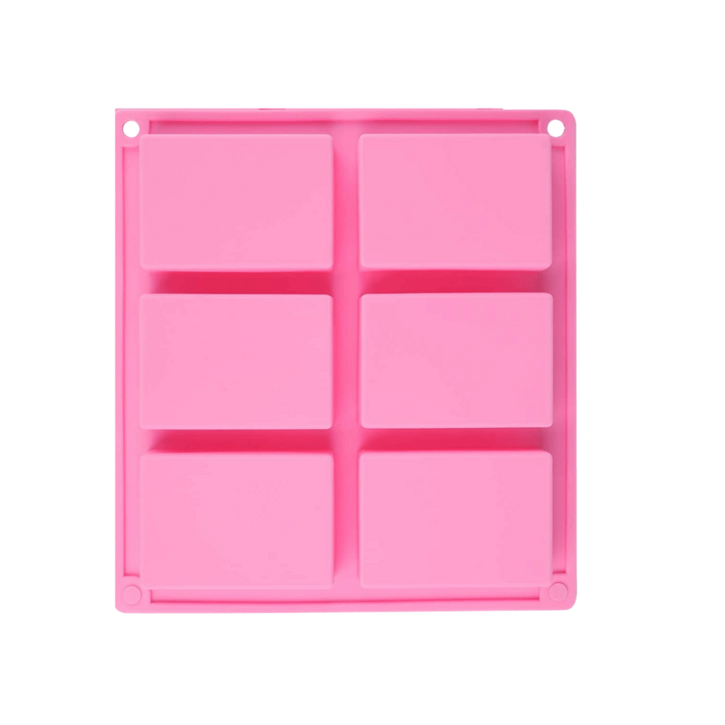 Silicone Rectangle Mold 8.9 inches x 8.2 inches (colors vary) - Melon Mart