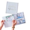 White & Gold Wedding Photo Album available at MelonMart Trinidad & Tobago with nationwide delivery