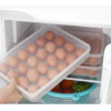 White Egg Holder for Refrigerator - 24 eggs (includes cover) - Image 2