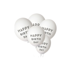 Happy Birthday 5pc Balloon Set available at MelonMart Trinidad & Tobago with nationwide delivery
