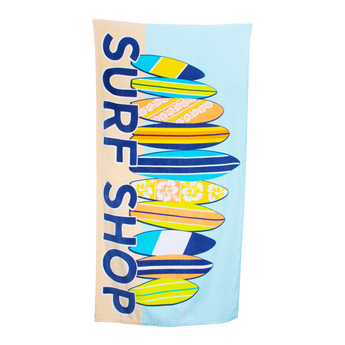 Surf shop beach towel 30in x 60in - Melon Mart