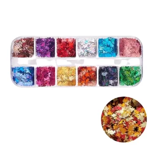 3D Autumn Leaf Sequins available at MelonMart Trinidad & Tobago with nationwide delivery