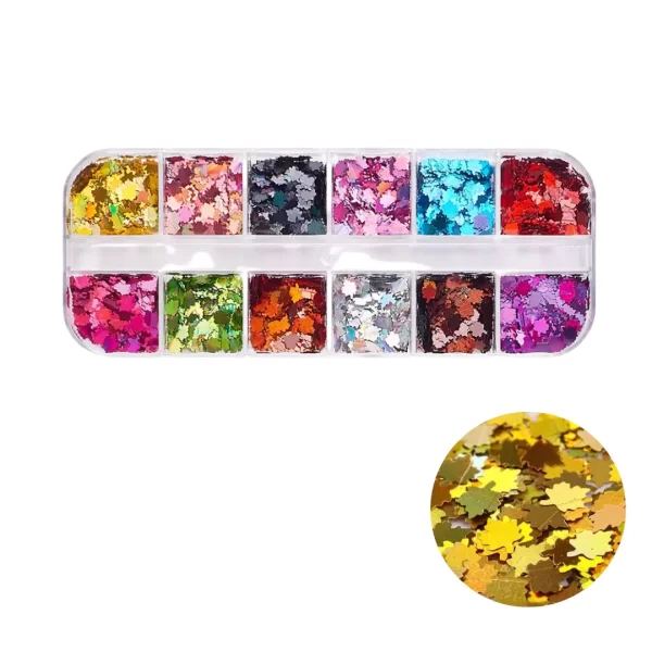 3D Autumn Sequins - Melon Mart