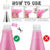 33pc Icing Piping Tip Set includes baking cups and icing smoothers - Image 4