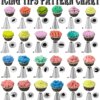 33pc Icing Piping Tip Set includes baking cups and icing smoothers - Image 3