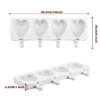 Jumbo Heart Popsicle Mold for Ice Cream or Cakesicle - Image 2