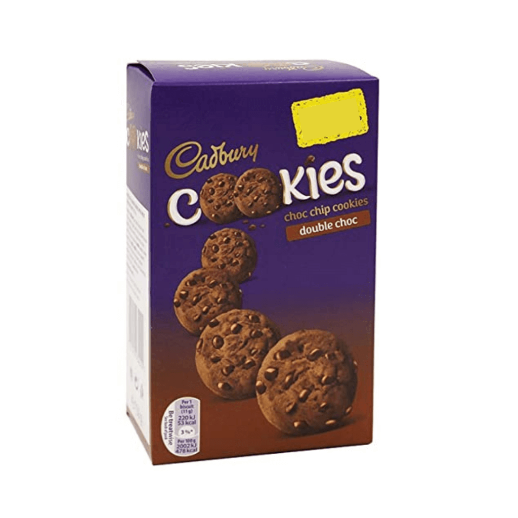 Cadbury Double Choc Chip Cookies 150g Exp 30 11 2021 Melon Mart