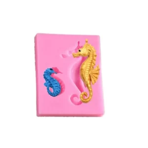 Seahorse Silicone Mold 2.4 in x 1.9 in available at MelonMart Trinidad & Tobago with nationwide delivery