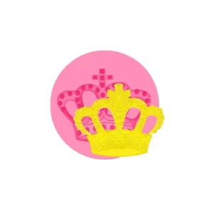 Vintage Crown Silicone Mold 2.16 in x 2.16 in available at MelonMart Trinidad & Tobago with nationwide delivery