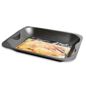 Large Non-Stick Roaster 38cm x 30cm x 4.5cm available at MelonMart Trinidad & Tobago with nationwide delivery