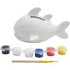 Paint Your Own Mini Shark Money Box - Image 2
