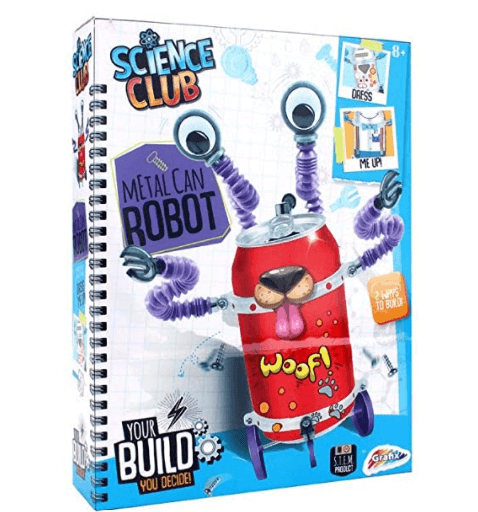 Science Club Metal Can Robot