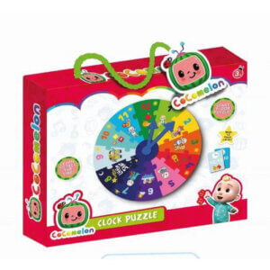 Cocomelon Giant Floor Clock Puzzle available at MelonMart Trinidad & Tobago with nationwide delivery