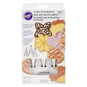 Wilton 12-piece Cookie Decorating Set available at MelonMart Trinidad & Tobago with nationwide delivery