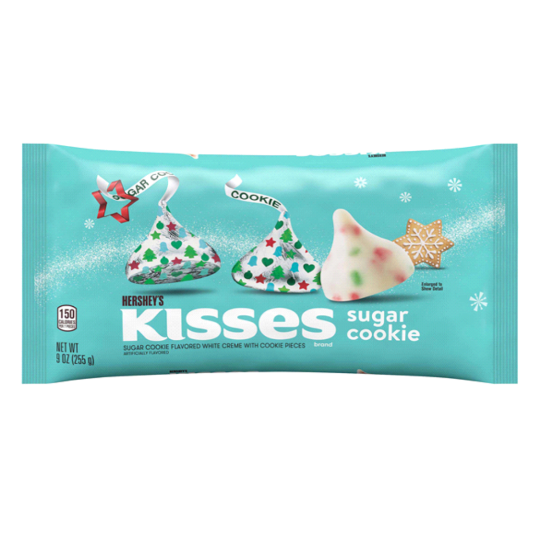 Hershey's Kisses Sugar Cookie White Creme Candy, 9 oz