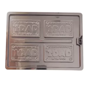 #1 Dad License Plate Mold available at MelonMart Trinidad & Tobago with nationwide delivery