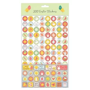 200pc Easter Themed Stickers available at MelonMart Trinidad & Tobago with nationwide delivery