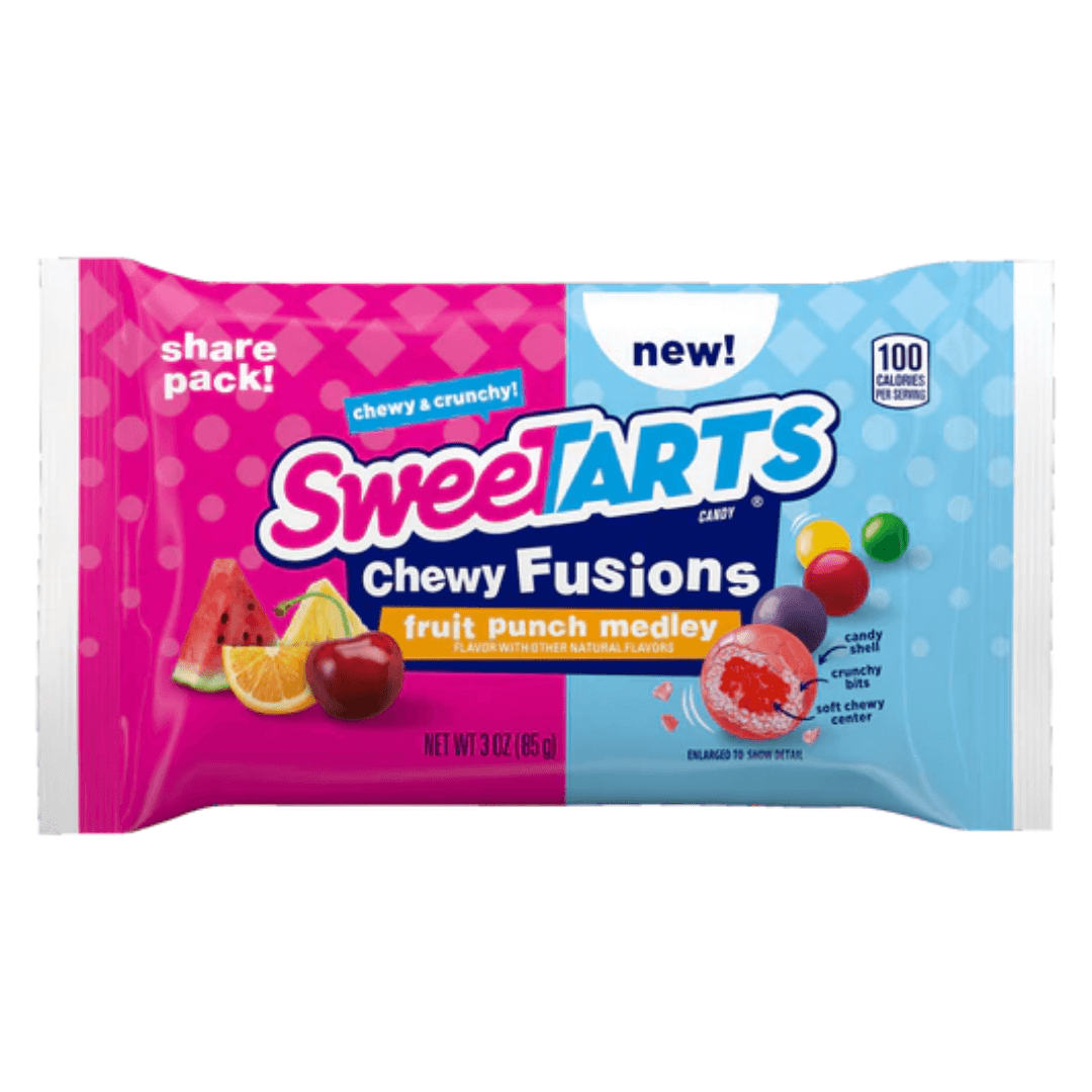 Sweetarts Chewy Fusions Fruit Punch Medley, 3oz - Melon Mart