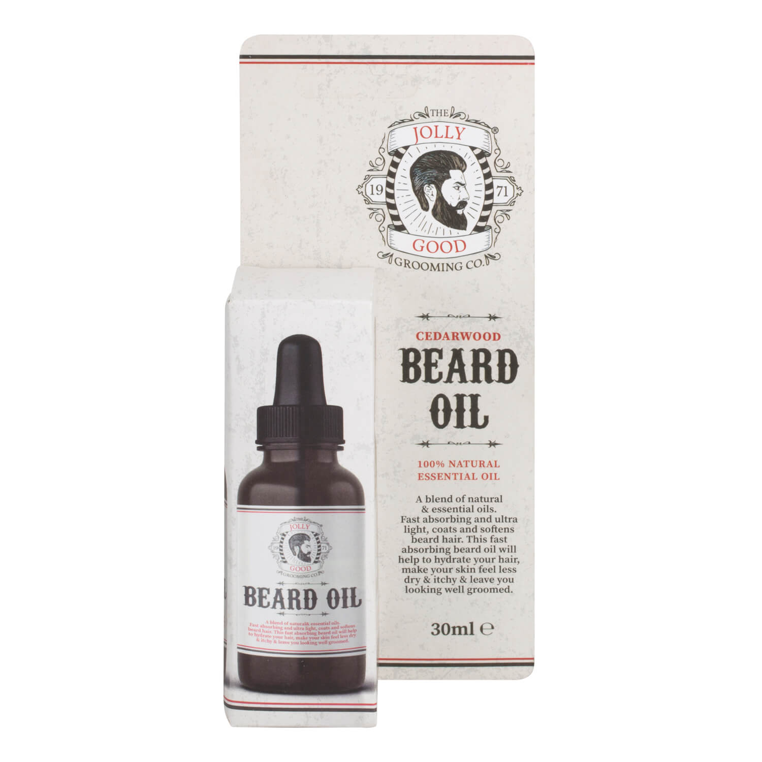 Jolly Good Grooming Cedarwood Beard Oil