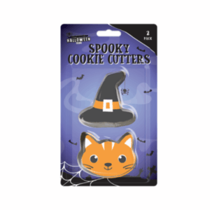 Halloween Cookie Cutter Set – Witch Hat & Cat available at MelonMart Trinidad & Tobago with nationwide delivery