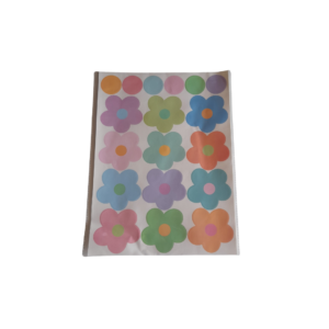 54pcs Boho Chic Flower Wall Decals