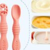 Baby Feeding Spoons – 2-Piece Soft Tip Set for Infants & Toddlers - Image 3