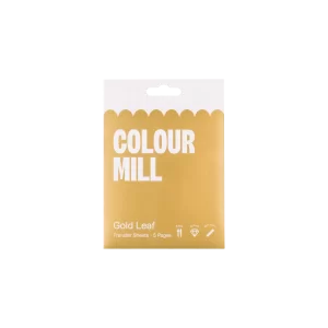 Colour Mill Gold Leaf – 5 Sheets available at MelonMart Trinidad & Tobago with nationwide delivery