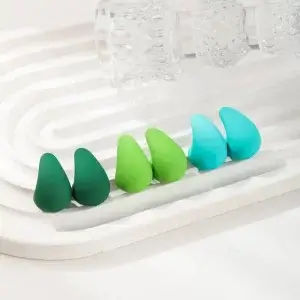 Green 3-Piece Tear Drop Set