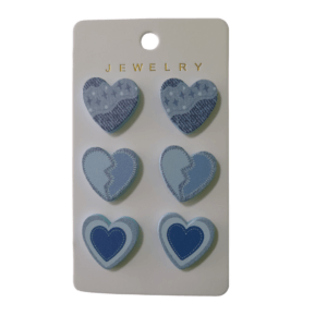 Blue Heart 3-Piece Set