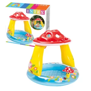 Intex Mushroom Inflatable Baby Pool with Sun Shade